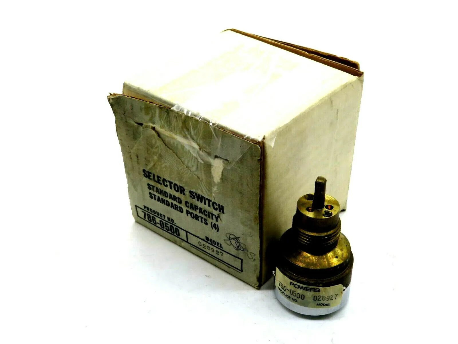 NEW LANDIS & GYR POWERS 028927 SELECTOR SWITCH 786-0500