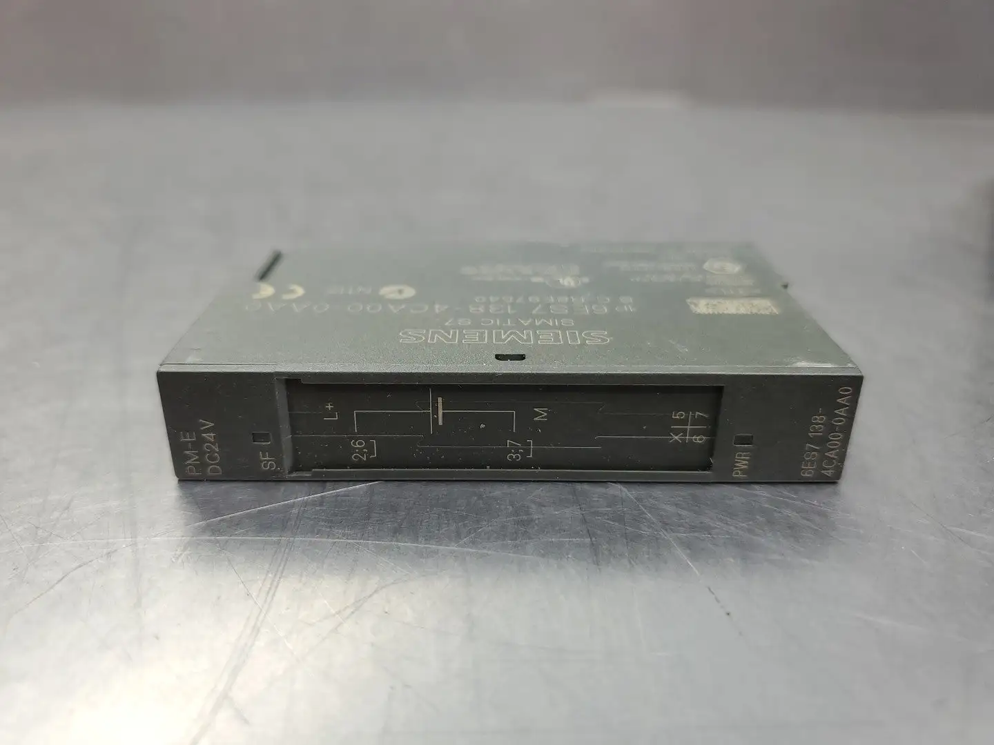 USED Siemens 6ES7138-4CA00-0AA0 SIMATIC S7 24VDC Power Module