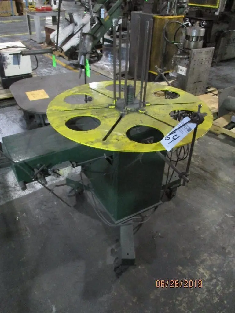 SPRING TOOL HORIZONTAL DECOILER. STOCK # 0814619