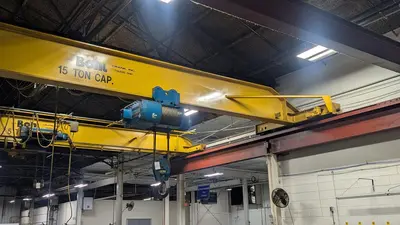 SHAW BOX 15 Ton Cranes - Overhead, Bridge | Highland Machinery & Crane (1)