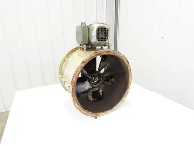 Fulta Electric DBRO4M246 Tube Axial Blower Duct Fan 16" 2300 CFM 0.37kw 220V 3PH