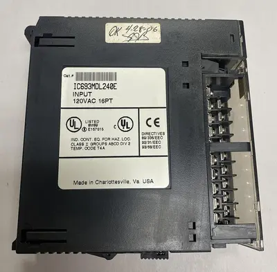 Used GE FANUC IC693MDL240E PLC Input & Output Ohio US | Surplus Asset Holdings #1234899