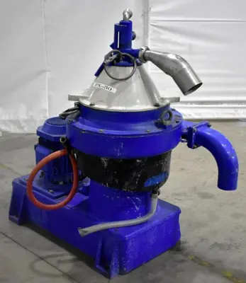 Alfa-Laval PX 30 fatty oil separator, 316SS.