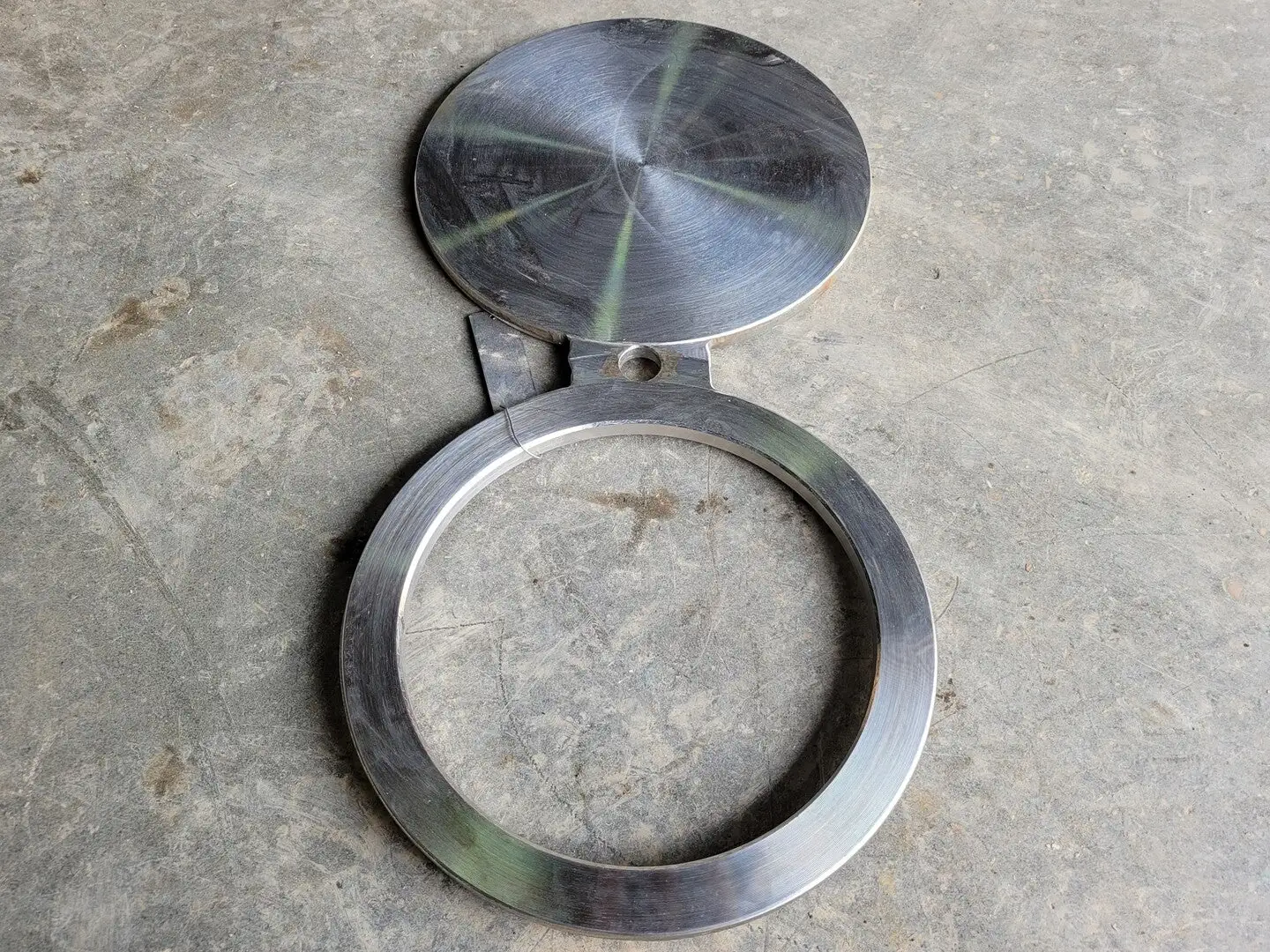 8" 316/L Spectacle Blind Flange