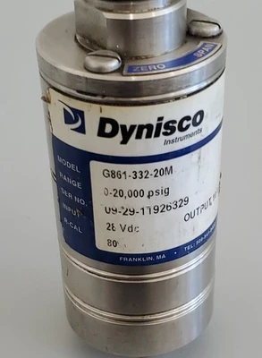 USED Dynisco G861-332-20M