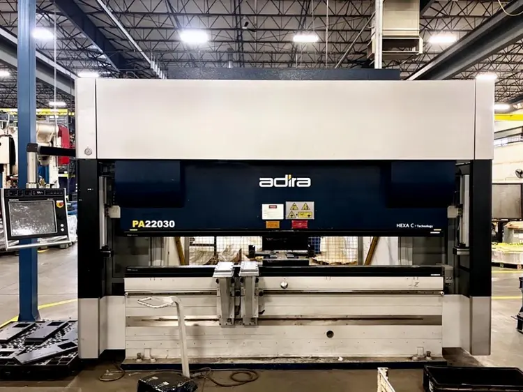 Used 2018 ADIRA PA 22030 Press Brakes Illinois US | Machine Factory Outlet #1263835