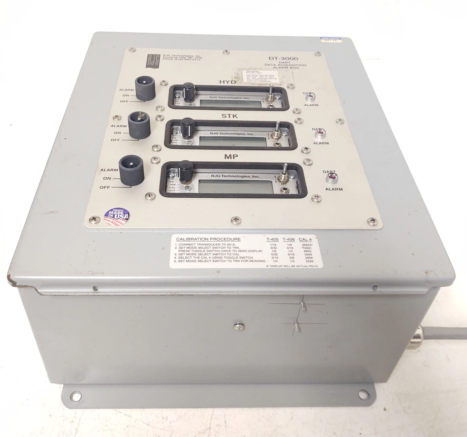 USED RJG Technologies DT-3004-A