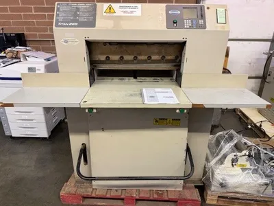 1999 CHALLENGE TITAN 265 PAPER CUTTER | Styers Equipment Company (1)