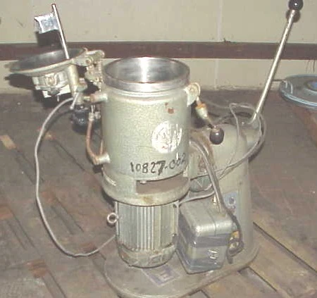 Used 8 liter Gunther Papenmeier stainless steel Hi-Intensity mixer type TLHK8