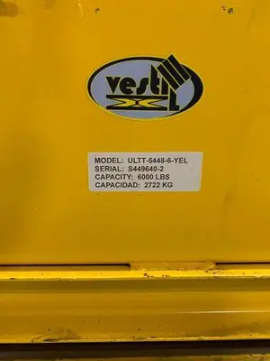 USED 2021 VESTIL TT-5448-6-YEL