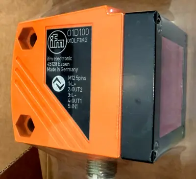 NEW IFM O1DLF3KGI/O-LINK-O1D100 PHOTOELECTRIC SENSOR O1DLF3KG I/O-LINK O1D100