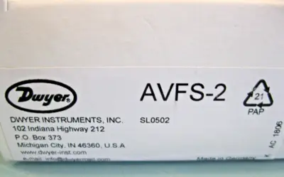 NEW Dwyer AVFS-2