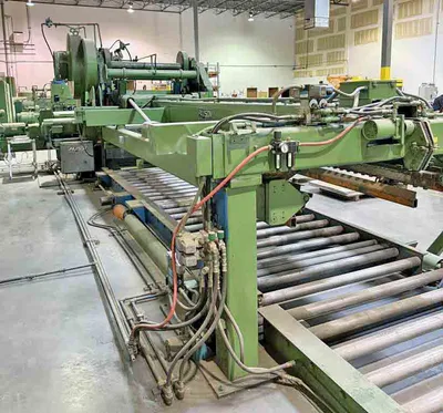 60" x 0.135" x 40,000# Paxson Cut To Length Line