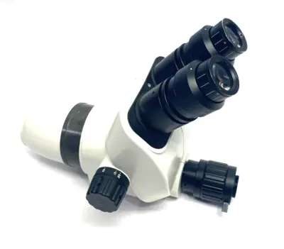 Used Unbranded Trinocular Stereo Microscope, Simul-Focal, WF20X/12 Lenses Microscopes Michigan US | Maverick Industrial Sales #1395419