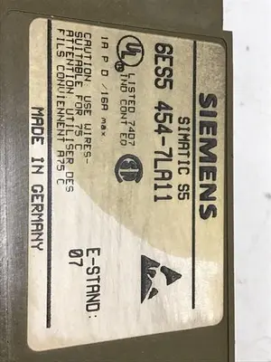 USED SIEMENS 6ES5 454-7LA11