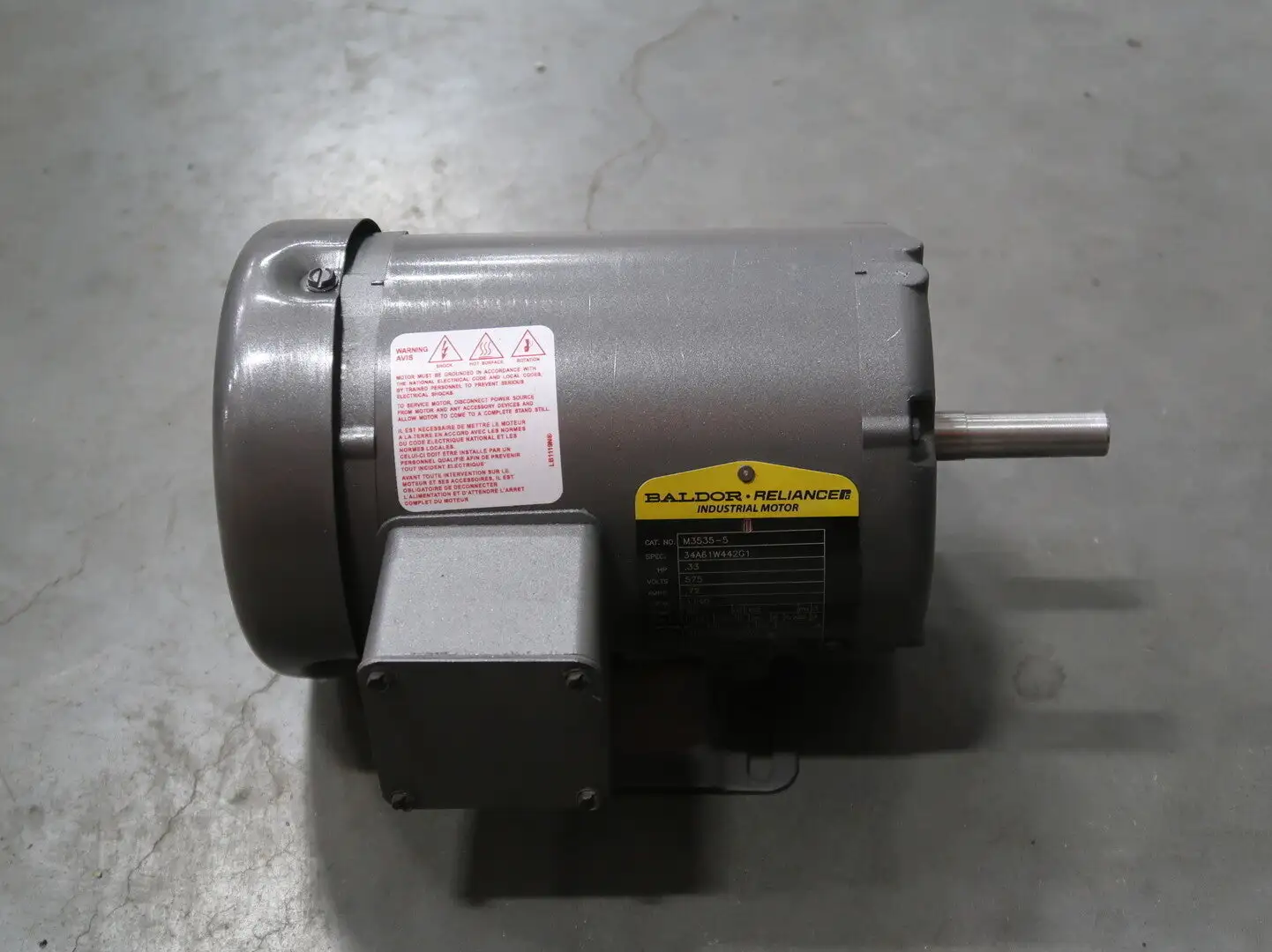 USED BALDOR M3535-5