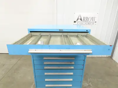Nu-Era Modular Tool Storage Cabinet 10 Drawer 45x28x61" Stanley Vidmar Lista
