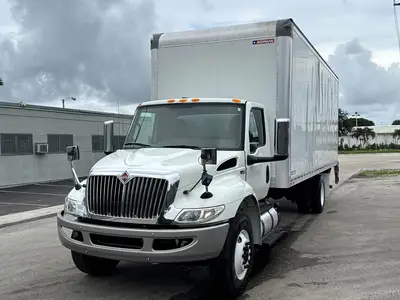 Used 2021 INTERNATIONAL MV607 Box trucks Florida US | Truck and Van Outlet #1509199