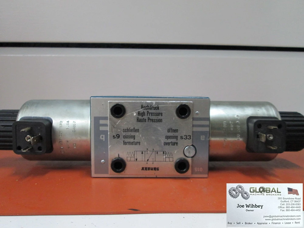 Bosch solenoid valve for arburg high pressure machine