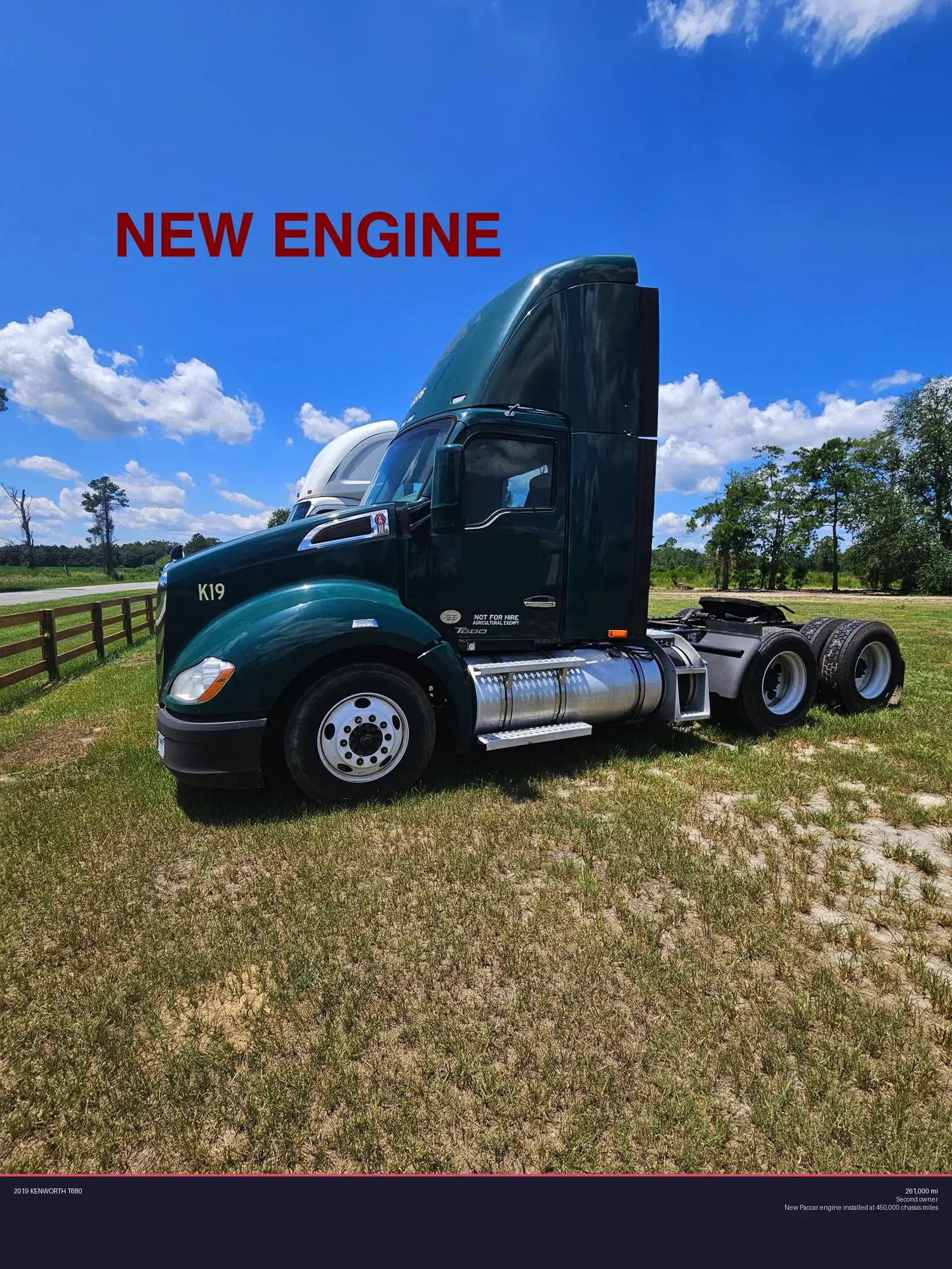 Used 2019 KENWORTH T680 Conventional trucks Georgia US | Proxy Equipment #1377751