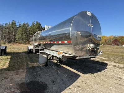 Used 2008 ST&E MILK TANKER TRAILER Tanker Trailers Michigan US | Miedema Asset Management Group #1709506