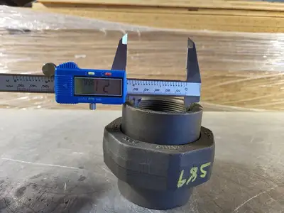 2" Union A/SA105 SP83 3M