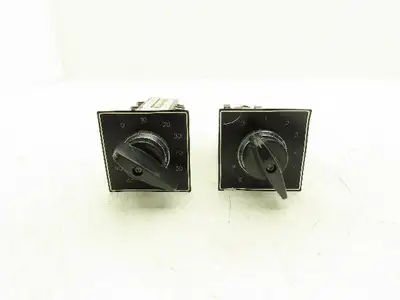 IDEC ACSNO Selector Switch 4 Pole 10 Position Cam Operated