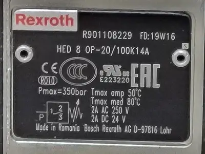 NEW REXROTH HED 8 OP-20/100K14A