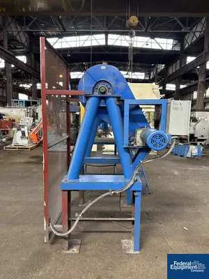 USED Patterson-Kelley 2 Cu Ft P-K Crossflow Twin Shell Blender, S/S, 1.5 HP