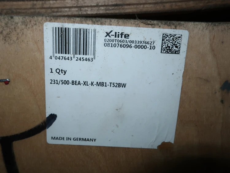 Used FAG 231/500-BEA-XL-K-MB1-T52BW Bearings Ohio US | Aucto #1306600