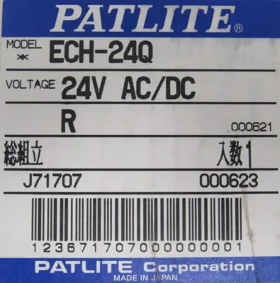 NEW PATLITE ECH-24Q SIGNAL PHONE 24V AC/DC ECH24Q