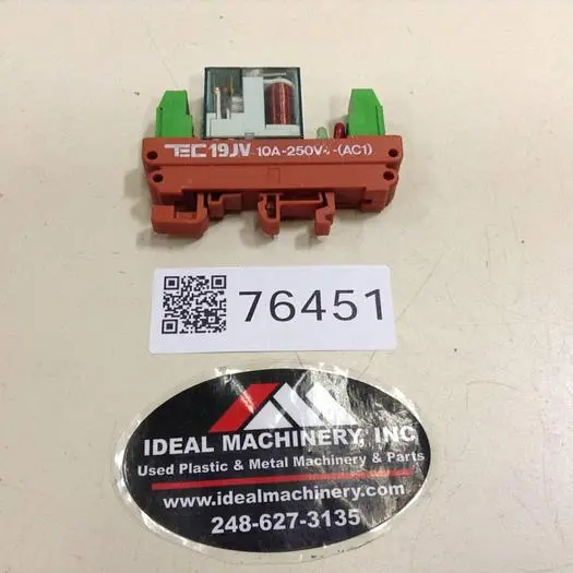 Used BRISTOL BABCOCK TEC19JV Relays & Switches Michigan US | Ideal Machinery #599554