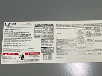 Used SIEMENS PW4040B1200CU Electrical Boxes Ohio US | HGR 24 #1280249
