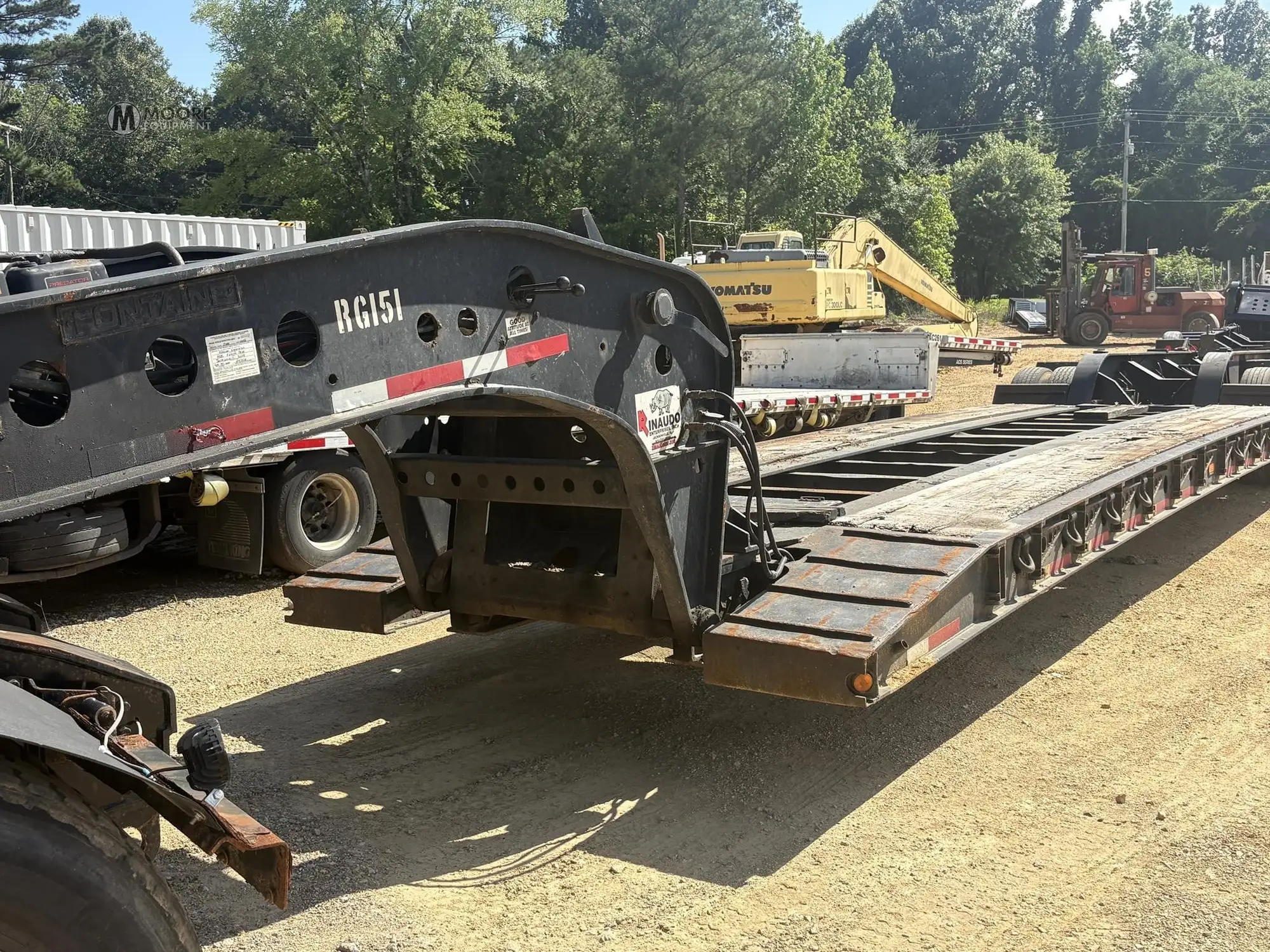 Used 2008 FONTAINE _UNKNOWN_ Lowboy Trailers Tennessee US | Moore Equipment #1517278