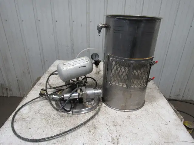 12-1/2" Stainless Steel Dust Collector Air Powered Blow Down Jet Filter Cleaner