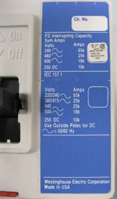 NEW Westinghouse THED136150