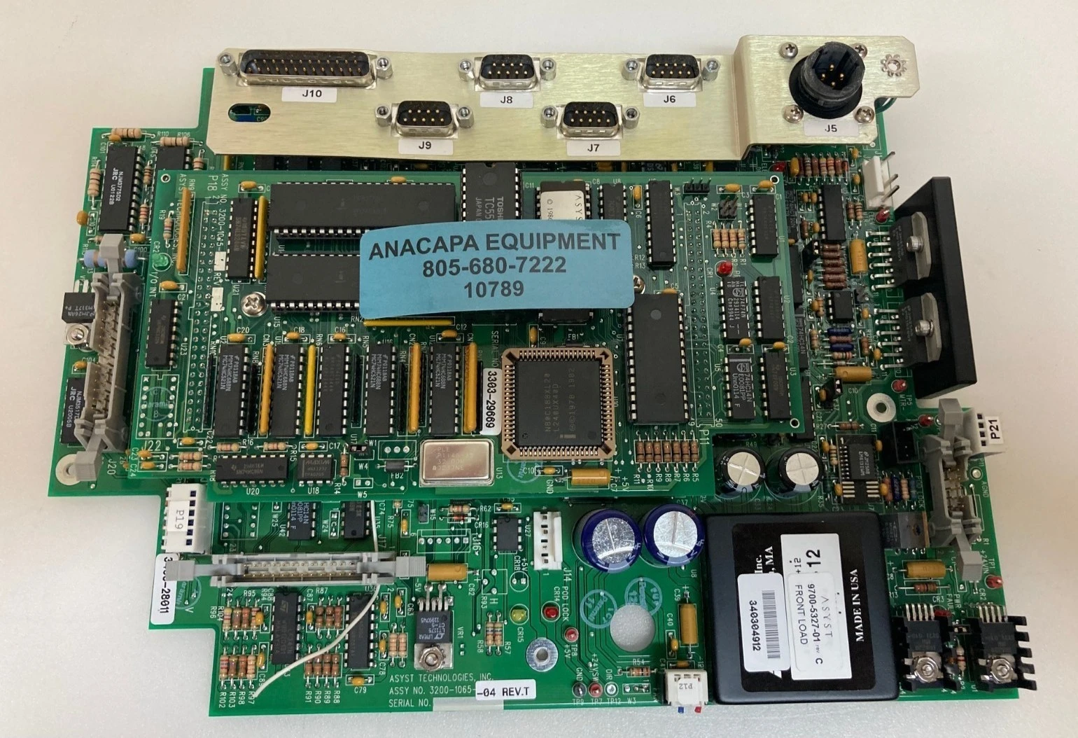 USED ASYST Technologies ASYST Technologies 3200-1065-04 REV T