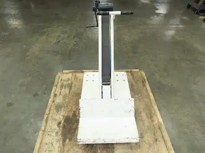 J & D Associates LCT0001 Load Cart for Vertical Carpet Rack Carousel