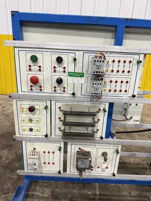 AMATROL MODEL #85-MT5 MOTOR CONTROL SYSTEM TRAINING & TESTING STAND: YOBRO #24916