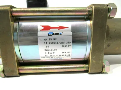 NEW COAX MK 25 NC 14 25C111 /2DC 24P VALVE MK25NC1425C1112DC24P