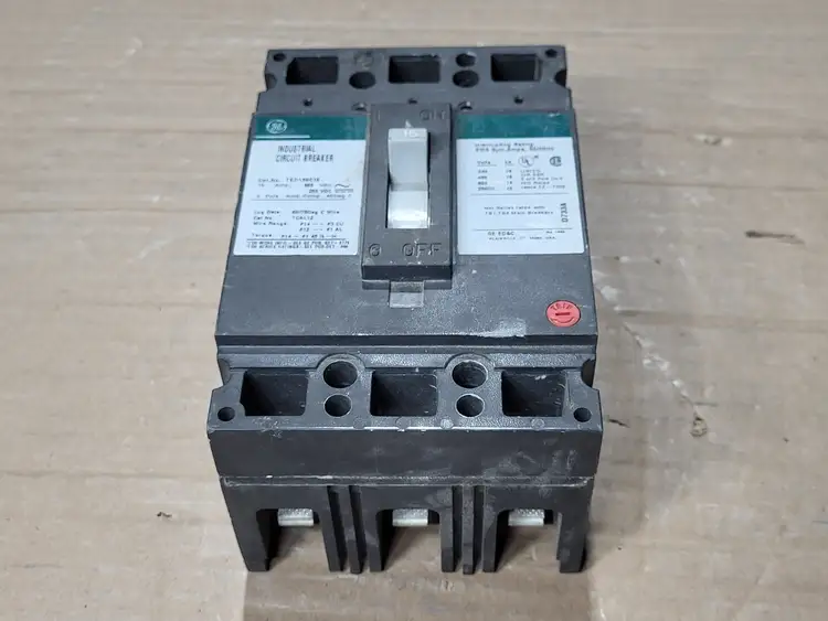 Used GENERAL ELECTRIC TED136015 Switchgears British Columbia CA | Lenmark #409218