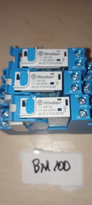 Used Finder Finder Relay TYPE 97.02 Finder 46.52.9.024.0040 Relay 24V DC - 8 Relays & Switches Arizona US | ASSET CONVERSION SPECIALISTS, INC. #1271338
