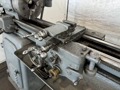10.5" X 36" SHELDON ENGINE LATHE. STOCK # 0895124