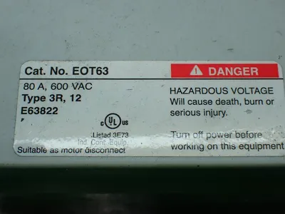 NEW ABB EOT63