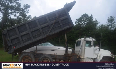 Used 1994 MACK RD688S Dump trucks Florida US | Proxy Equipment #1378345