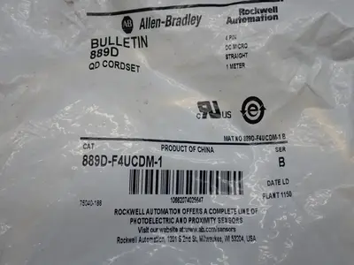 New | in-Stock ALLEN BRADLEY 889DF4UCDM1 Cable & Wire Ohio US | HGR 24 #755714