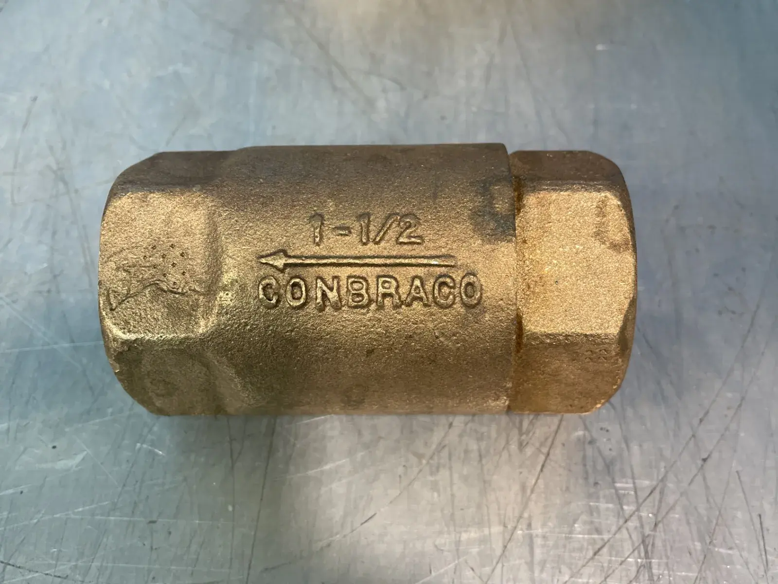 Conbraco 400 Wog 1-1/2” Bronze In-line Check Valve