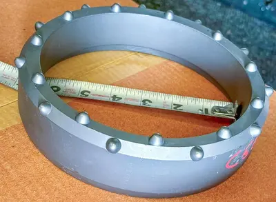Used AFTERMARKET 6" DUAL ROTARY SHOE – 22 BALLISTIC BUTTON ASSEMBLY Drilling Attachments Pennsylvania US | East West Machinery & Drilling #1417918