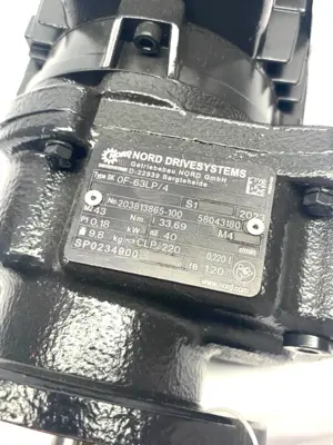 USED NORD DRIVESYSTEMS SPUR GEARMOTOR