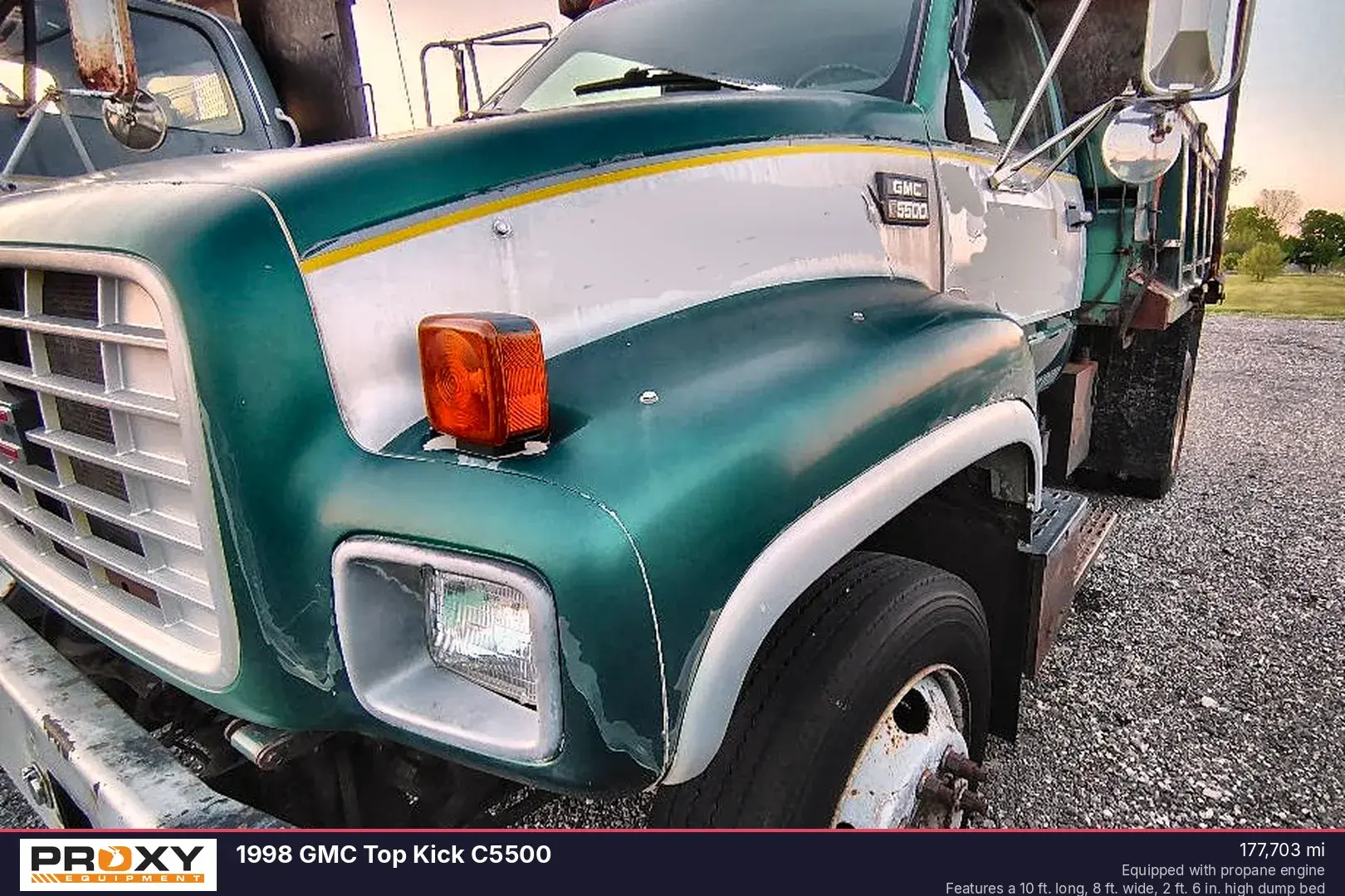 Used 1998 GMC TOP KICK C5500 Dump trucks Michigan US | Proxy Equipment #1378332